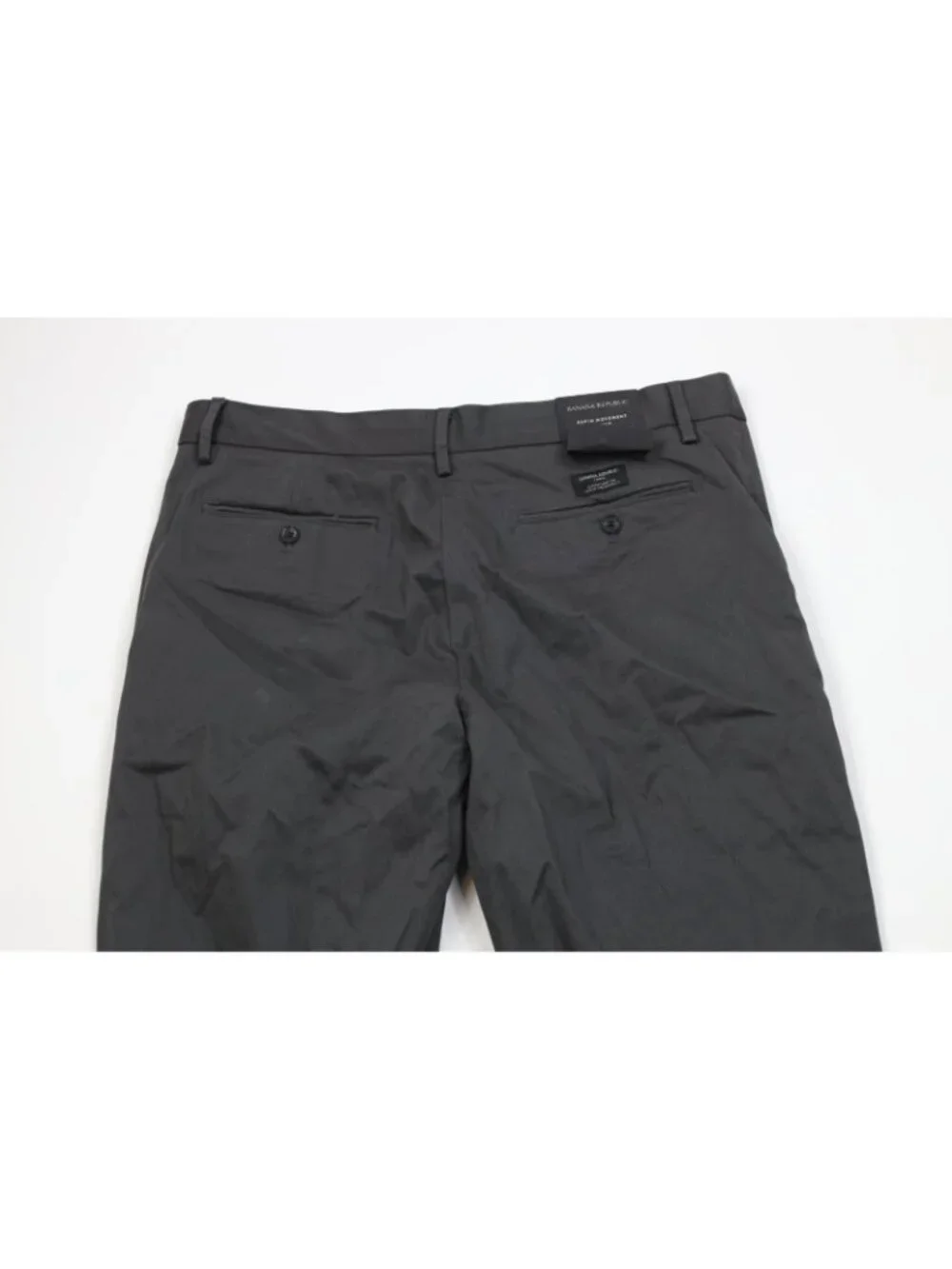 New Banana Republic Mens 36x34 Mason Athletic Tapered Fit Chino Pants Gray